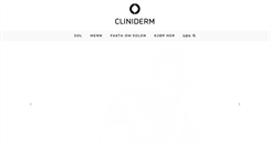 Desktop Screenshot of cliniderm.no